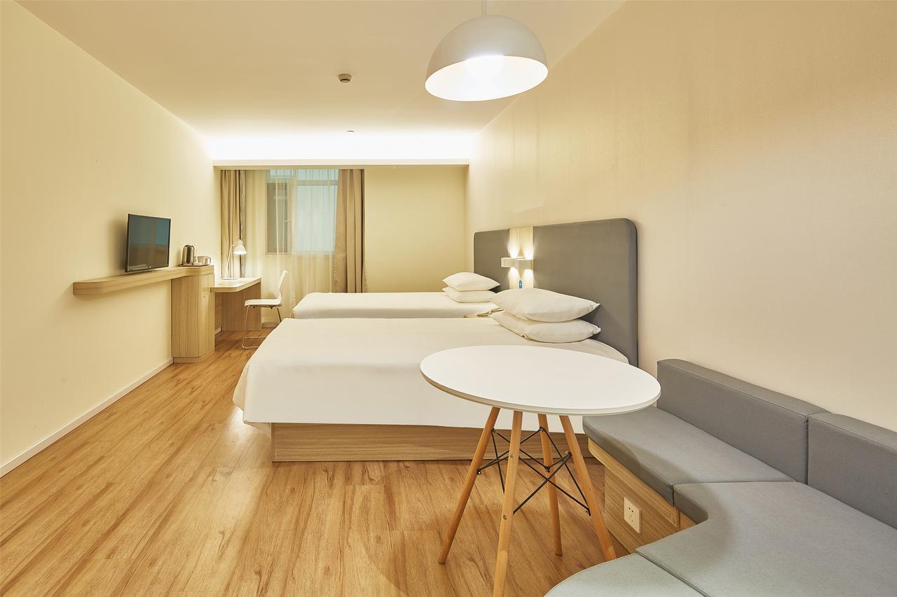 Hanting Hotel Shanghai People'S Square Dagu Road Buitenkant foto